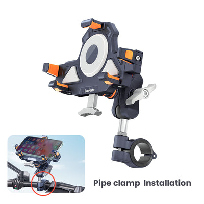 Flexible Anti-Shake Motorcycle Phone Mount