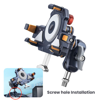 Flexible Anti-Shake Motorcycle Phone Mount