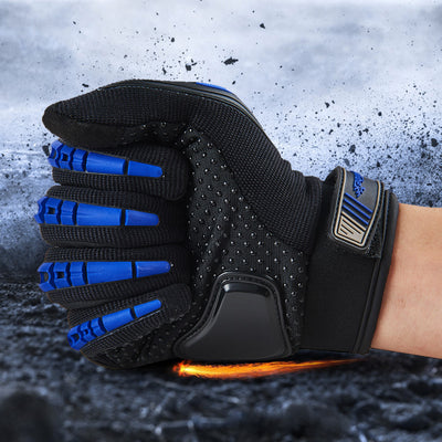 Motocross Handschuhe mit Schutzausrüstung Racing Handschuhe