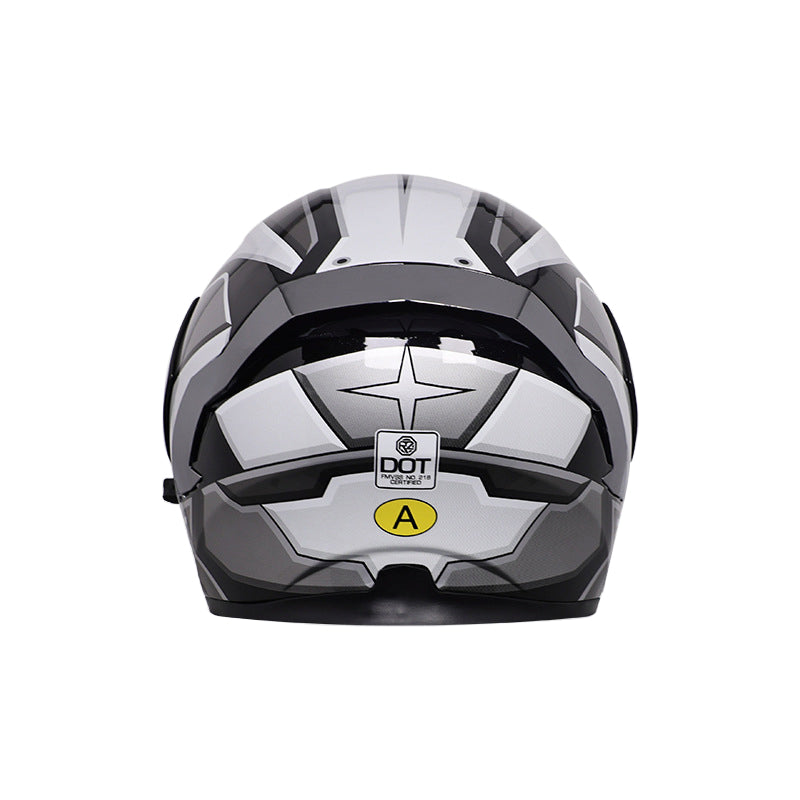 Flip Up Helmet Scooter Motorcycle Modular Helmet