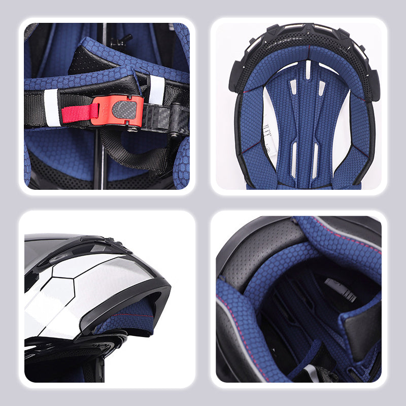 Flip Up Helmet Scooter Motorcycle Modular Helmet