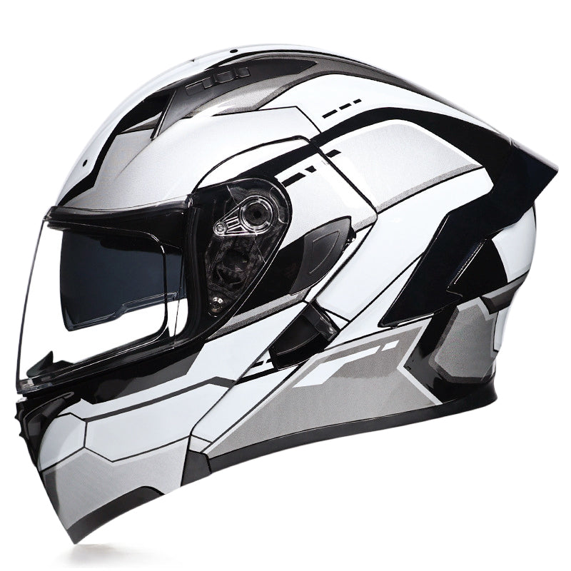 Flip Up Helmet Scooter Motorcycle Modular Helmet