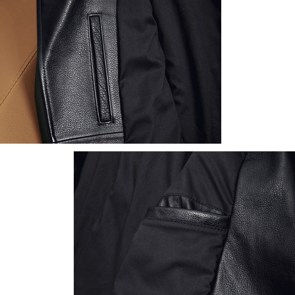 Motorcycle Comfortable Genuine Leather Jacket