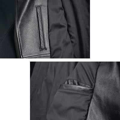 Motorcycle Comfortable Genuine Leather Jacket