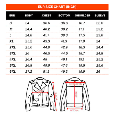 Lässige schwarze Motorrad-Lederjacke