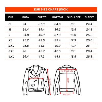 Lässige schwarze Motorrad-Lederjacke