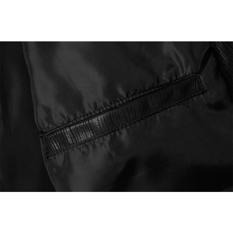 Super Soft Lapel Shirt Genuine Leather Jacket