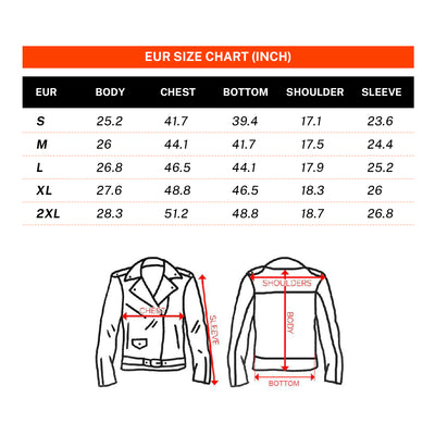 Lässige schwarze Motorrad-Lederjacke