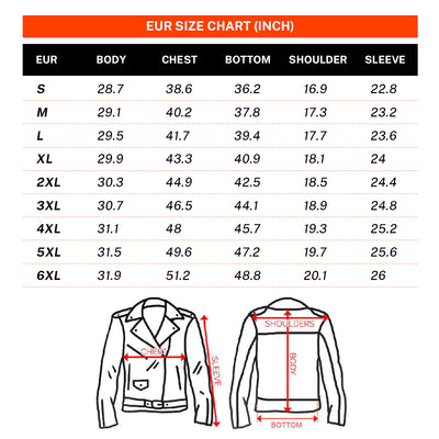 Lässige schwarze Motorrad-Lederjacke