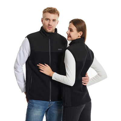 Smart Vest USB Electric Heating Fleece Couple Same Style