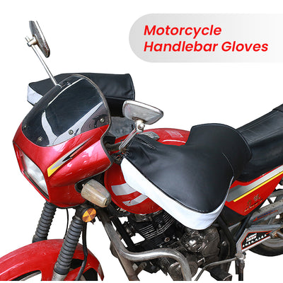 Winter Hand Guards Motorcycle Handlebar Gloves Plus Velvet