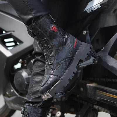 Punk Motorrad Cruiser Stiefel 