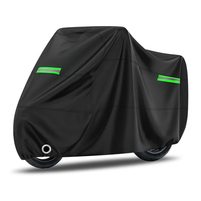 Motorcycle Cover Silver-coated Cloth Rainproof Dustproof Sun Protection