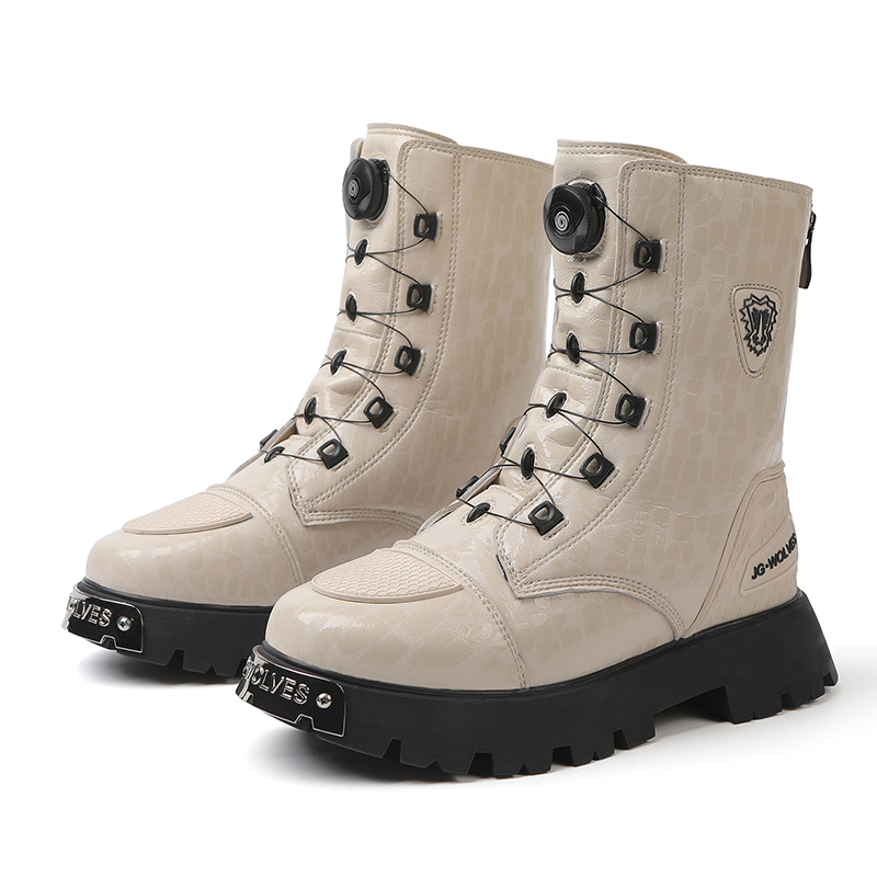 Punk Motorrad Cruiser Stiefel 