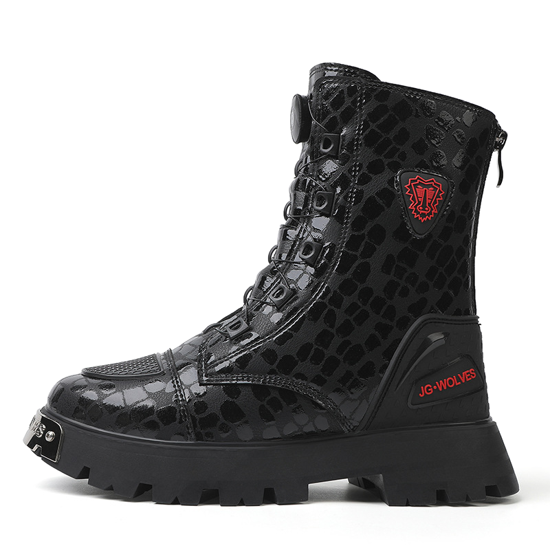 Punk Motorrad Cruiser Stiefel 