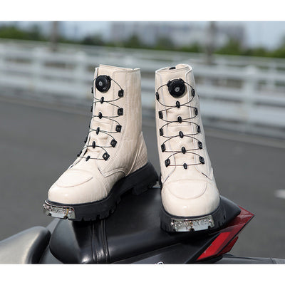 Punk Motorrad Cruiser Stiefel 