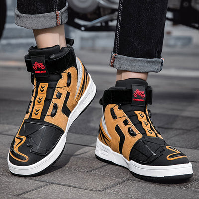 Punk Motorrad Cruiser Stiefel 