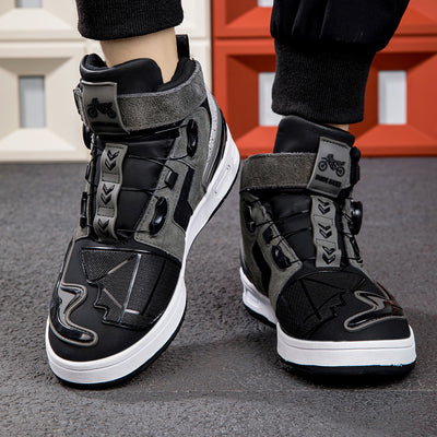 Punk Motorrad Cruiser Stiefel 