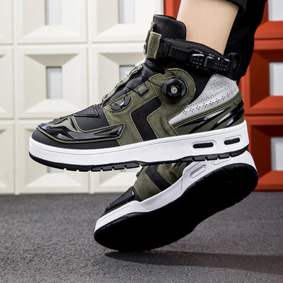 Punk Motorrad Cruiser Stiefel 