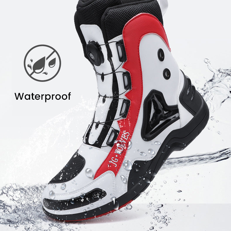 Off-Road Motorcycle Boots Waterproof All Seasons