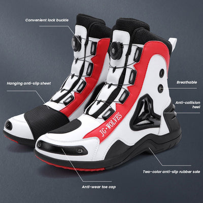 Punk Motorrad Cruiser Stiefel 