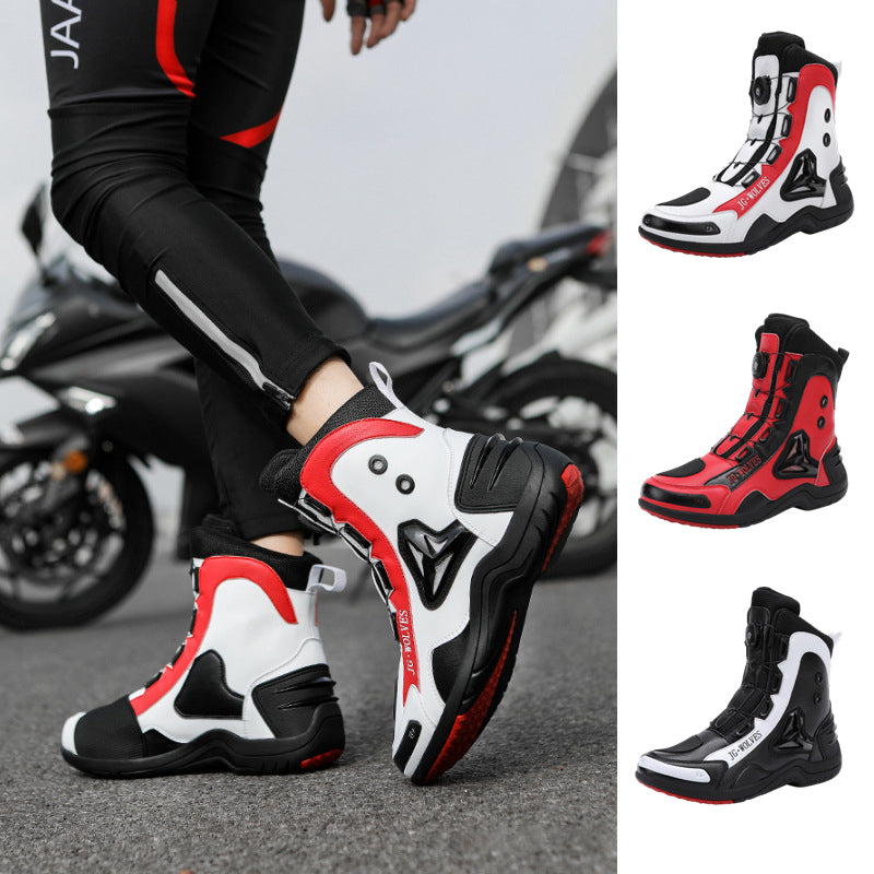 Punk Motorrad Cruiser Stiefel 