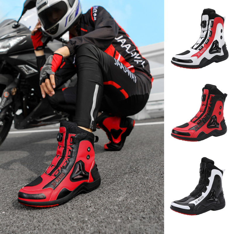 Punk Motorrad Cruiser Stiefel 