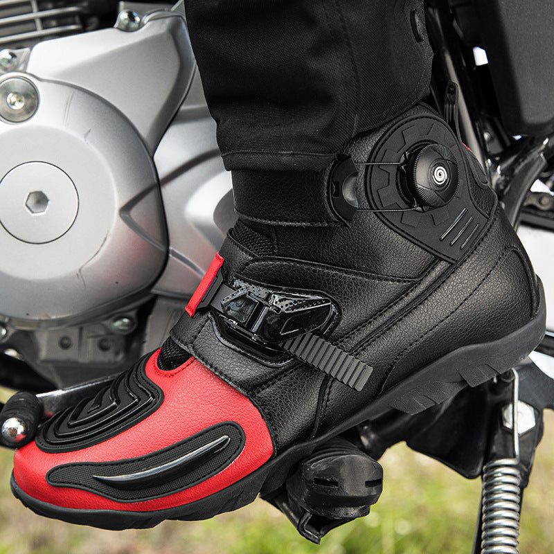 Off-Road Racing Short Motorcycle Boots