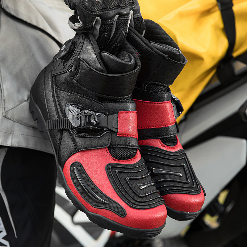 Off-Road Racing Short Motorcycle Boots