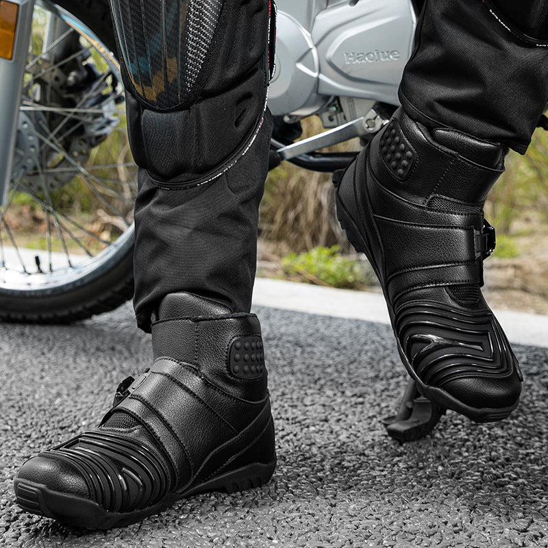 Off-Road Racing Short Motorcycle Boots