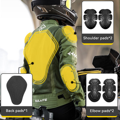 Gepanzerte Ganzjahres-Motorradjacke