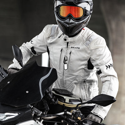Gepanzerte Ganzjahres-Motorradjacke