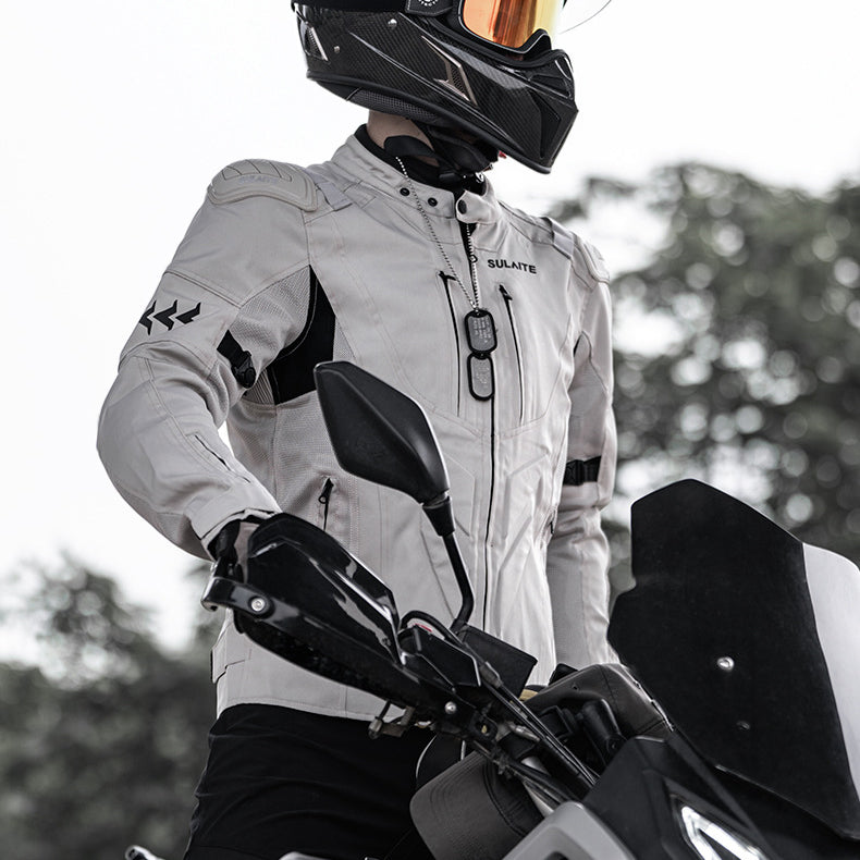 Gepanzerte Ganzjahres-Motorradjacke