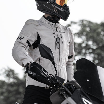 Gepanzerte Ganzjahres-Motorradjacke