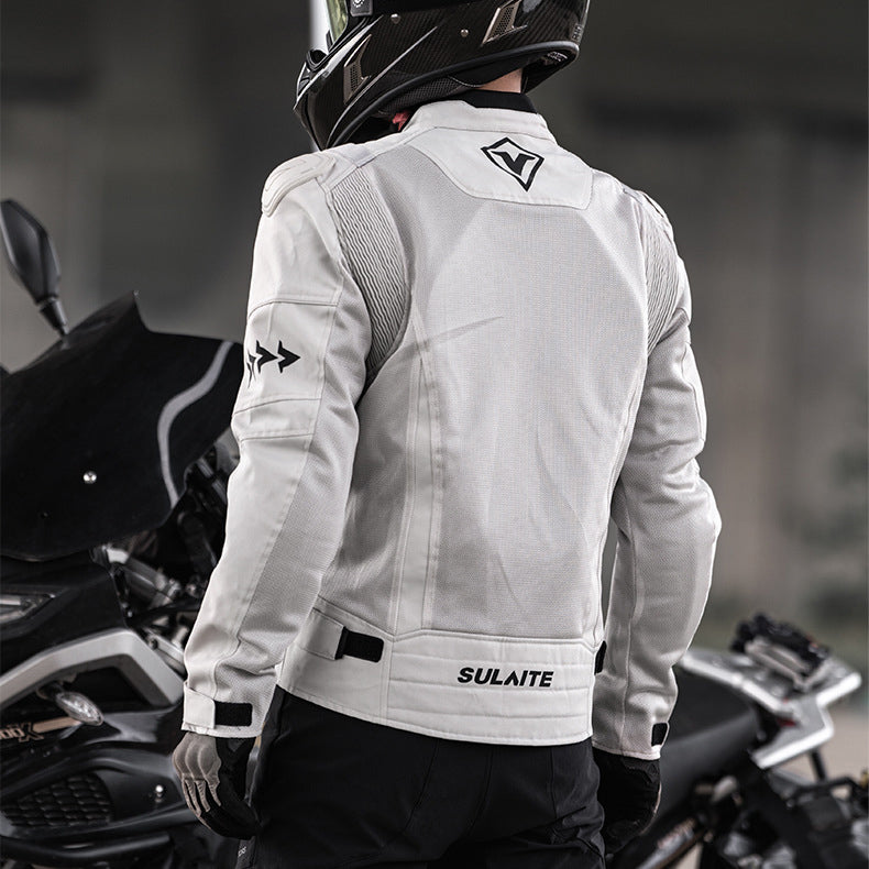 Gepanzerte Ganzjahres-Motorradjacke