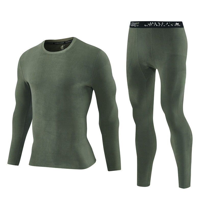 Men's Winter Motorcycle Thermal Underwear Set