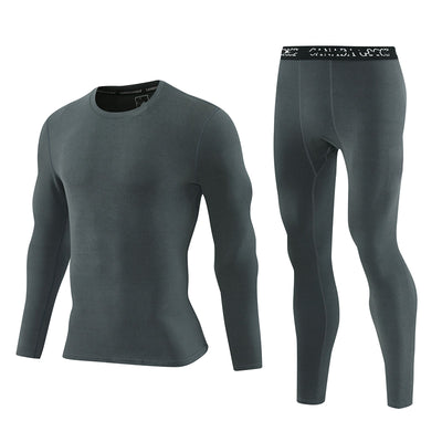 Men's Winter Motorcycle Thermal Underwear Set