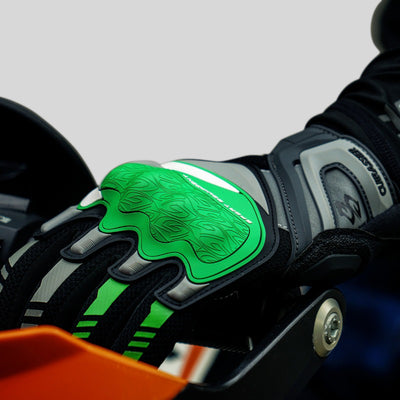 Motorrad-Reithandschuhe, nachtreflektierende Rennschutzhandschuhe