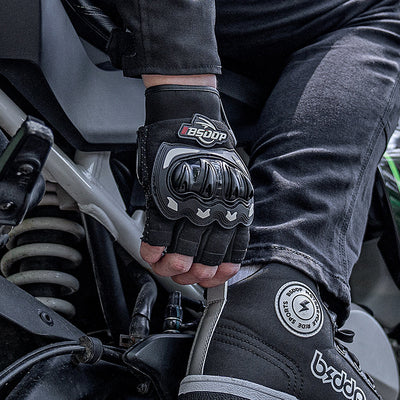 Men's Fingerless Lycra Mesh Gloves