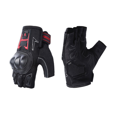 Off-Road Motorcycle Fingerless Gloves