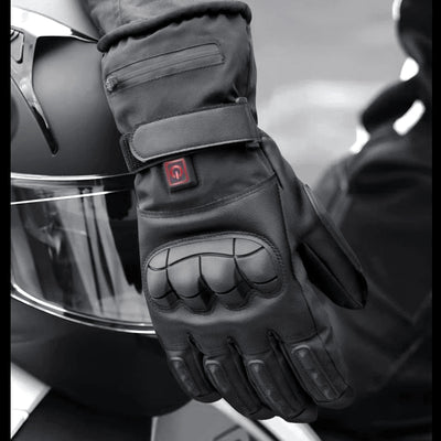 Elektrisch wiederaufladbare, beheizbare Innenhandschuhe für Motorradfahrer