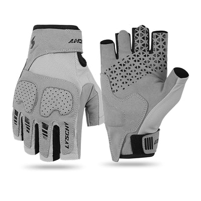 Summer Riding Thin Sun Protection Fingerless Gloves