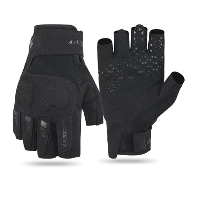 Summer Riding Thin Sun Protection Fingerless Gloves