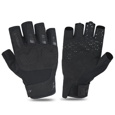 Summer Riding Thin Sun Protection Fingerless Gloves