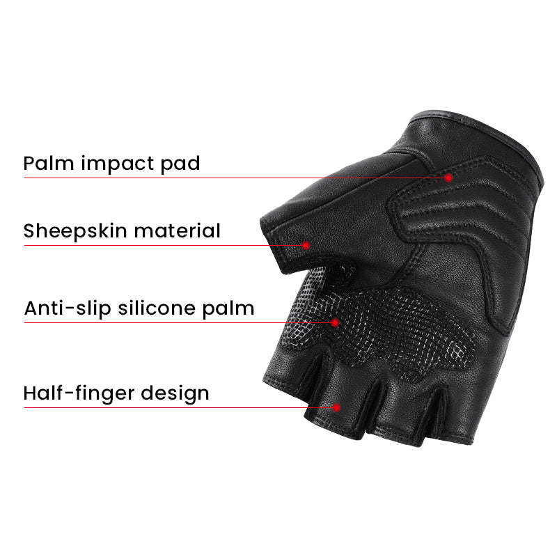 Atmungsaktive Motorradhandschuhe für den Sommer