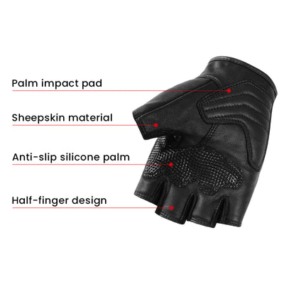 Atmungsaktive Motorradhandschuhe für den Sommer