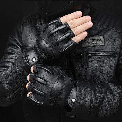 Breathable Sports Protective Fingerless Gloves