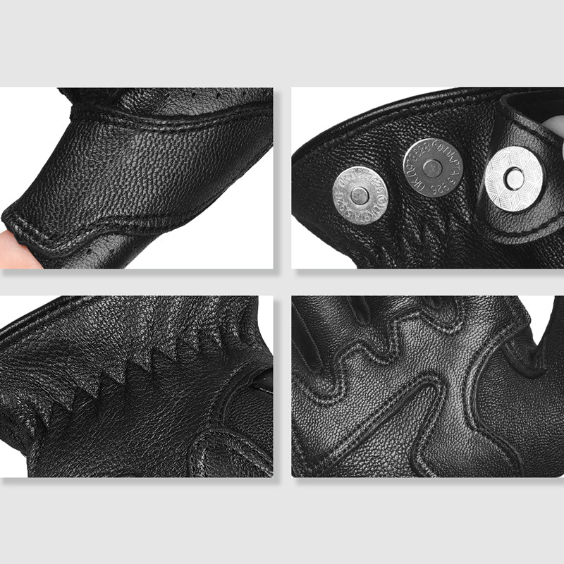 Breathable Sports Protective Fingerless Gloves