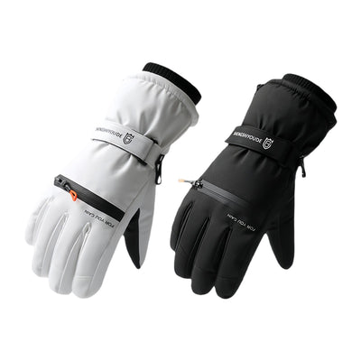 Winter Riding Gloves With Fleece Lining Warm Touchscreen Windproof