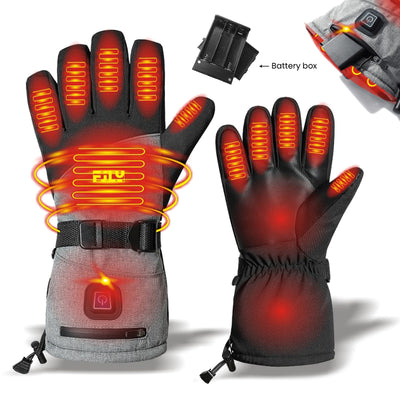 Smart Battery Heated Winter Motocycle Gloves